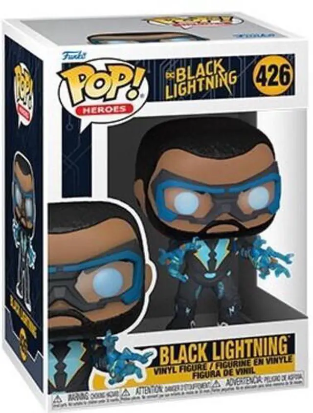 Alt view image 2 of 3 - FUNKO POP! HEROES: Black Lightning- Black Lightning