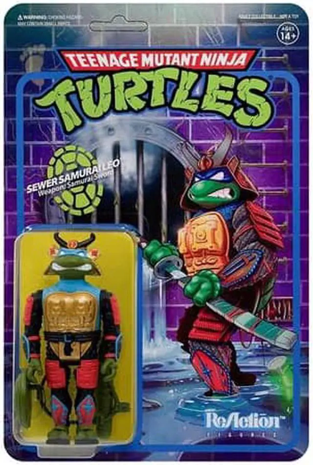 Alt view image 2 of 3 - Sewer Sanyraukei Teenage Mutan Ninja Turtles Action Figure