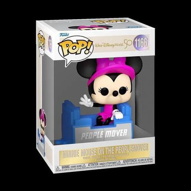 Alt view image 4 of 7 - FUNKO POP! DISNEY: Walt Disney World 50TH- People Mover Minnie