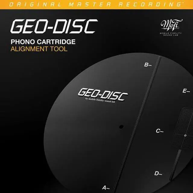Main image of Mobile Fidelity GEODISC Phono Cartridge Alignment Tool for Turntables