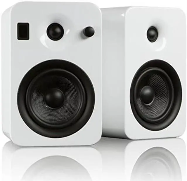 Alt view image 5 of 5 - Kanto YUMI Powered Speaker System w/Bluetooth (Matte White)