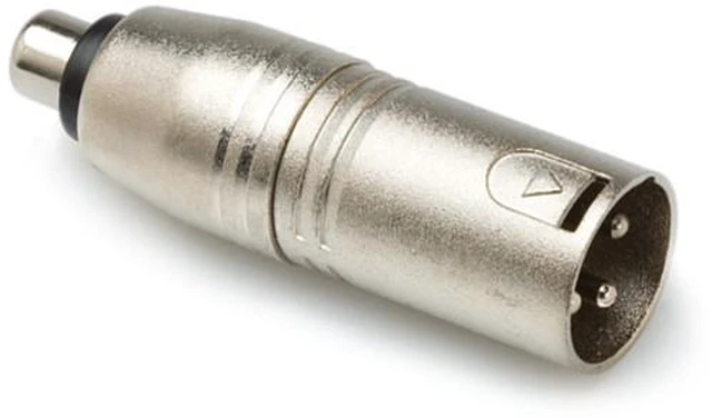Alt view image 3 of 5 - Hosa GXM-133 RCA Female to XLR Male Adaptor