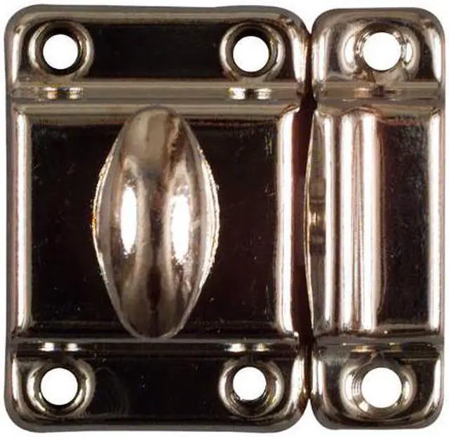 Alt view image 2 of 7 - National, N149-641, Nickel Cupboard Turn, 1 1/4 Inch X 1 3/4 Inch