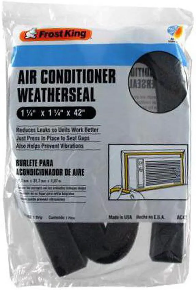 Main image of Seal Weather Conditioner Air THERMWELL PRODUCTS Weather Seal Tape AC42H Gray