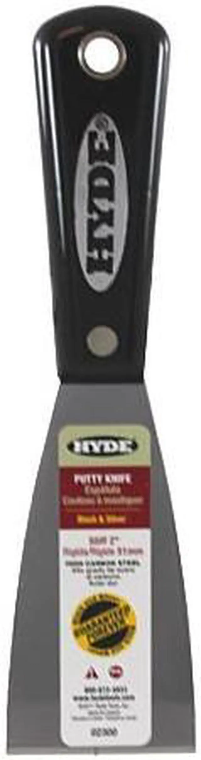 Alt view image 4 of 9 - Hyde Tools 2300 2-Inch Stiff Putty Knife - Each