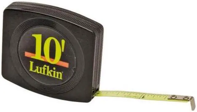 Main image of 10Ftx1/4In Tape Rule Yellow LUFKIN Tape Measures and Tape Rules W6110