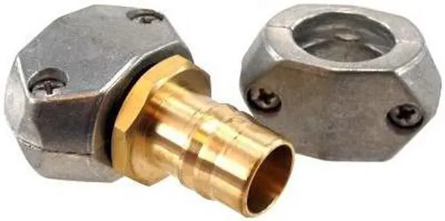 Alt view image 2 of 2 - Gilmour Mfg 01HMZ Zinc Hose Mender Zinc - Each