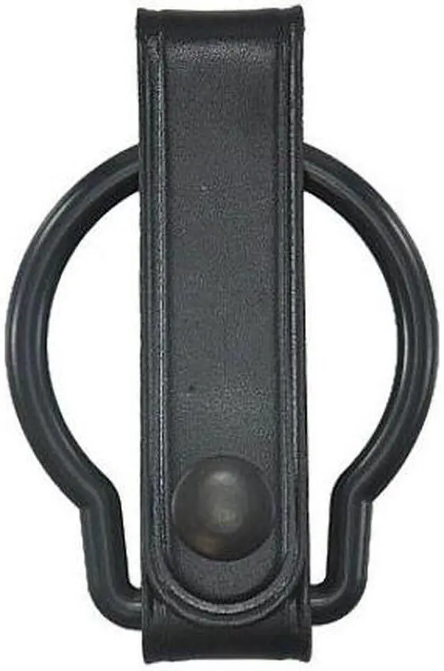 Alt view image 7 of 10 - Maglite ASXD036 Black Plain Leather D-Cell Flashlight Belt Holster/Holder