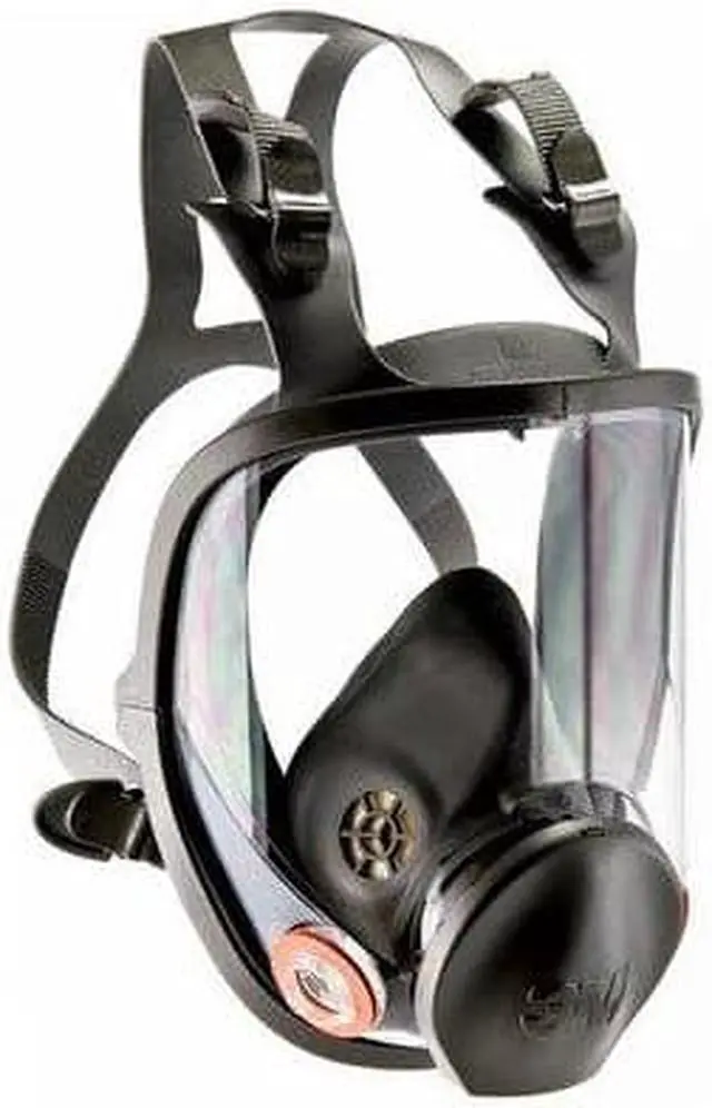 Alt view image 8 of 20 - 3M OH&ESD 142-6800 Medium Full Face Respirator