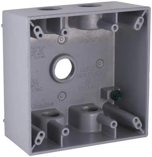 Alt view image 2 of 4 - Bell 2g Gy Wp Box (5) 1/2 Out 5337-5