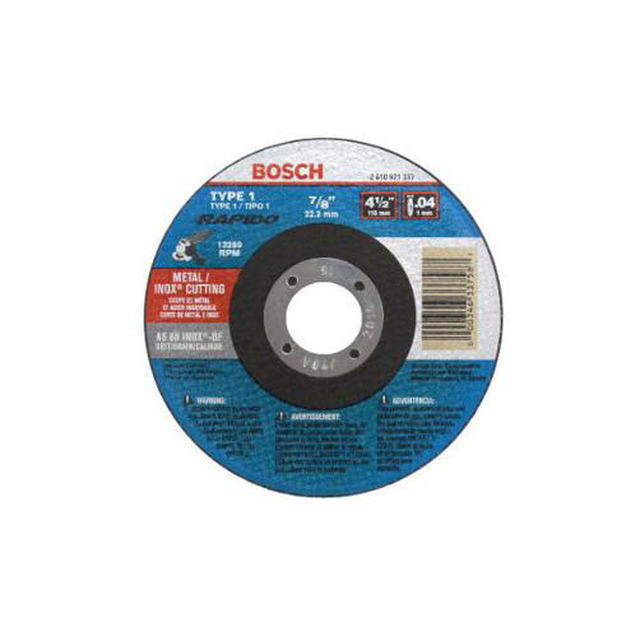thumbnail image 2 of 10 Pack 4-1/2" X .040" X 7/8" Metal Cut-Off Wheels - Type 27 Depressed Center Discs 2 of 5