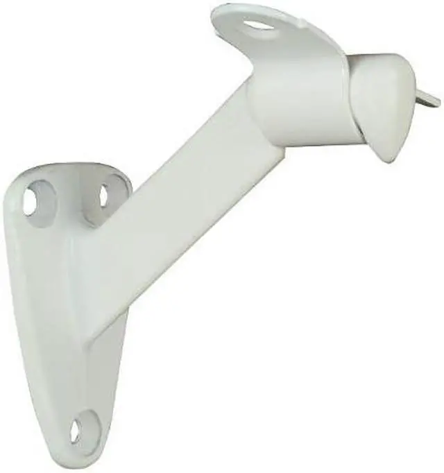 Main image of Handrail Bracket With Screws, White National Hardware N248-351 038613248359