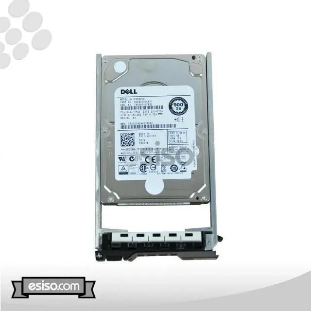 Main image of RC34W 0RC34W AL13SEB900 DELL 900GB 10K 6G SFF 2.5" SAS HARD DRIVE W/TRAY