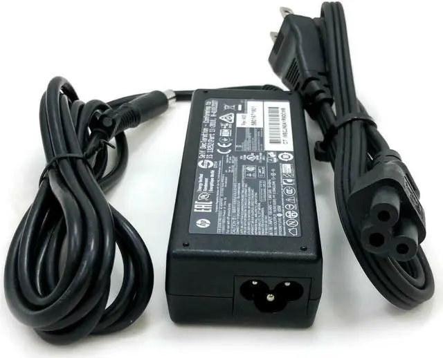 Alt view image 5 of 5 - Genuine HP Laptop AC Adapter Charger IS 13252 IEC 60950-1 R-41012327 7.4mm Cord
