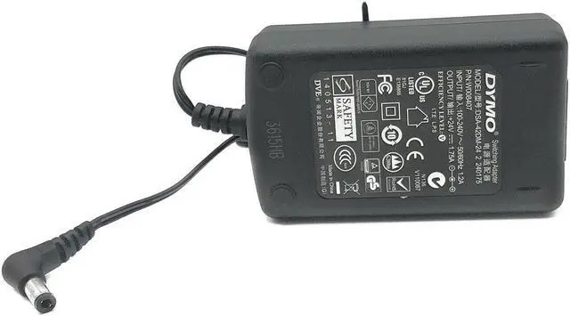 Alt view image 5 of 5 - Genuine DYMO DSA-42DM-24 2 W008407 240175 1752264 Switching Power Adapter 24V 1.75A OEM w/PC