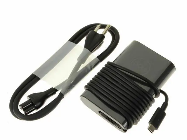Alt view image 5 of 10 - New Dell OEM 65-watt AC Power Adapter  USB Type-C Connector 65 Watt 2YK0F