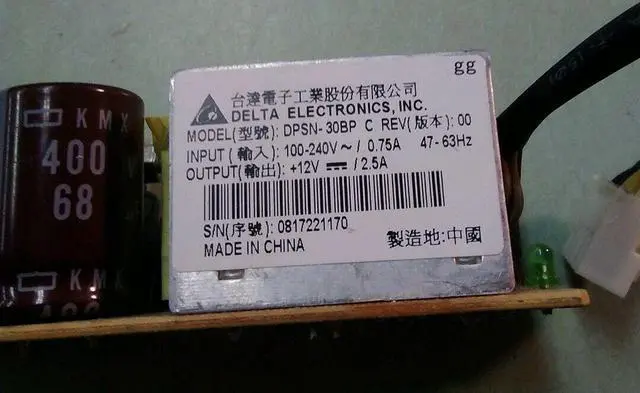 Alt view image 3 of 3 - Delta Electronics DPSN-30BP C Telecom Networking Power Supply