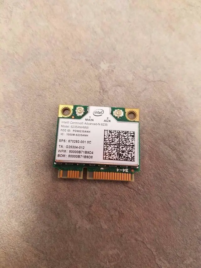 Main image of INTEL 6235 Advanced -N HP Compaq 670292-001