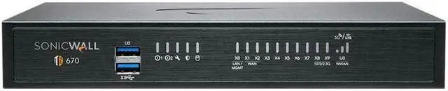 Alt view image 5 of 10 - SonicWall TZ670 Firewall (Gen 7) w/ Total Secure (1-Year Advanced Protection Security Suite) | 02-SSC-5675