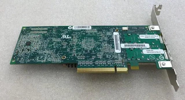 Alt view image 3 of 3 - Ibm / Emulex Lpe12002 8Gb Dual Port Fc Pci-E Fibre Channel Adapter 42D0500