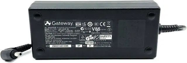 Alt view image 4 of 4 - OEM Gateway AC Adapter ADP-120ZB BB 19V 6.32A 120W Laptop Power Supply NO P.Cord