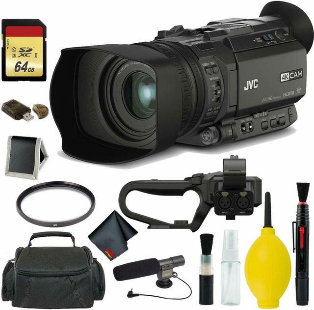 Alt view image 8 of 10 - JVC GY-HM170 4KCAM Professional Camcorder with Integrated 12x Optical Zoom Lens
