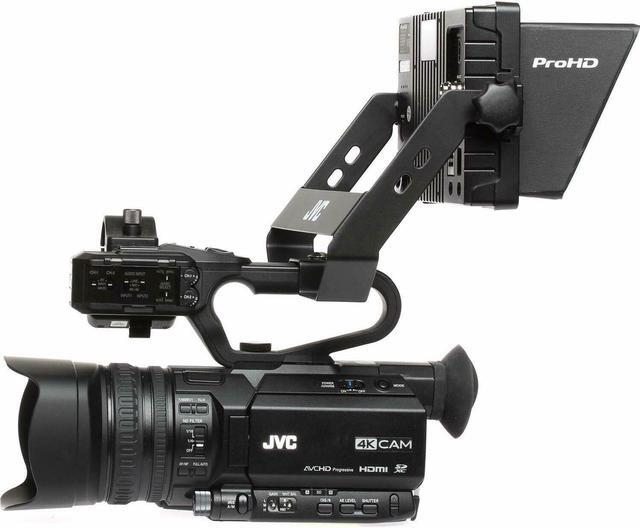 Alt view image 6 of 10 - JVC GY-HM170 4KCAM Professional Camcorder with Integrated 12x Optical Zoom Lens