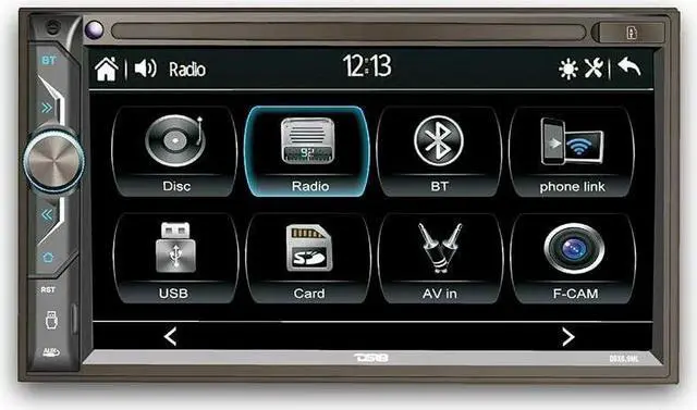 Alt view image 3 of 18 - Ds18 - Ddx6.9Ml - 6.9" Touchscreen Double-Din Headunit With Bluetooth And Usb
