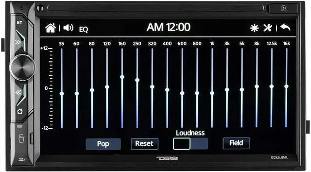 Alt view image 5 of 18 - Ds18 - Ddx6.9Ml - 6.9" Touchscreen Double-Din Headunit With Bluetooth And Usb