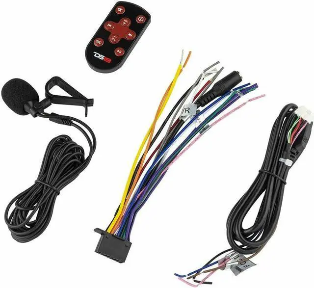 Alt view image 7 of 18 - Ds18 - Ddx6.9Ml - 6.9" Touchscreen Double-Din Headunit With Bluetooth And Usb