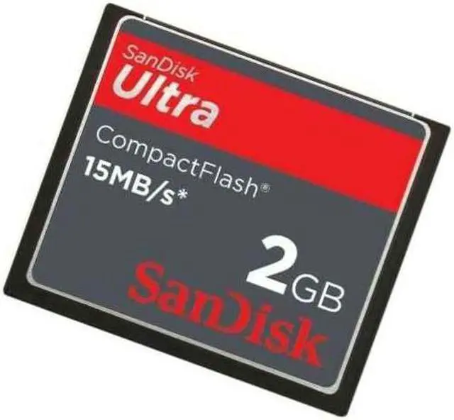 Alt view image 3 of 5 - SanDisk SDCFH-002G CRW 2GB 50p CF r15MB/s SanDisk Ultra Bulk Compact Flash Card with SN RFB