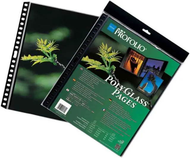 Alt view image 5 of 12 - Itoya PR811 8.5 in. x 11 in. Art Profolio Polyglass Refill Pages