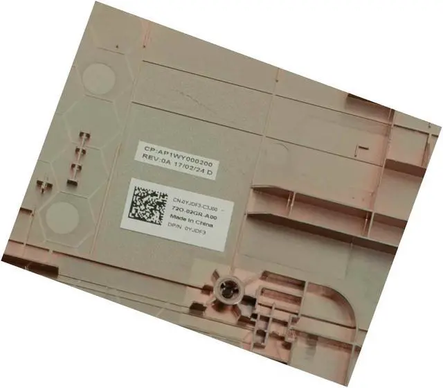 Alt view image 8 of 12 - New Dell OEM Chromebook 11 3180 Bottom Base Cover Assembly YJDF3