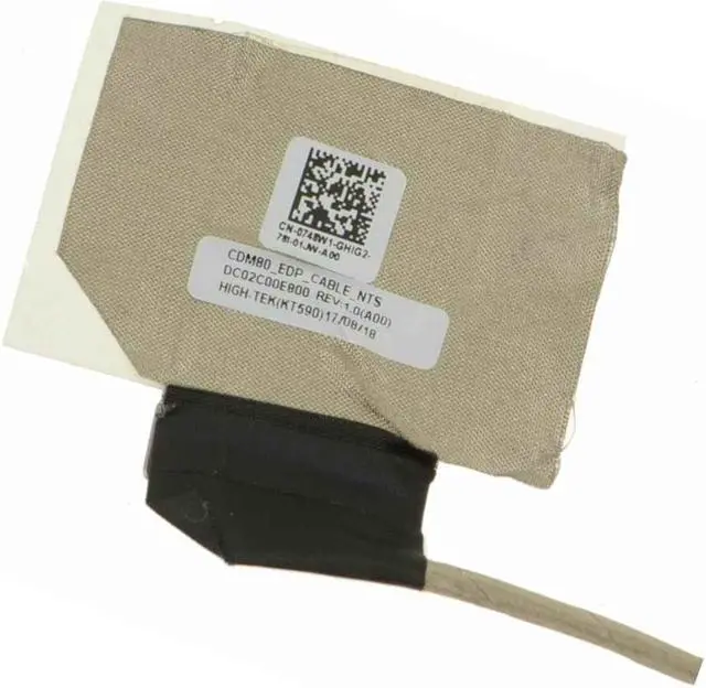 Alt view image 4 of 6 - Dell OEM Latitude 5580 Precision 3520 15.6" Ribbon LCD Video Cable No TS  748W1
