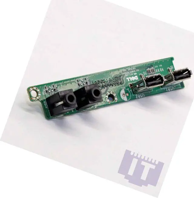 Alt view image 2 of 3 - New Dell OEM OptiPlex Desktop Front USB Audio I/O Circuit Board CY95G