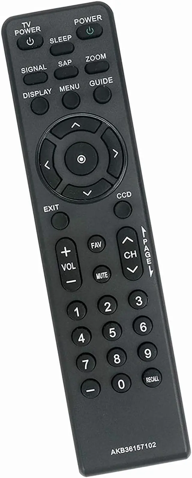 Alt view image 3 of 4 - Akb36157102 Remote Control Replaced For Lg Dtt900 Dtt901 Lsx300 Lsx3004Dm Lsx3004Pm Digital Tv Tuner Converter Box