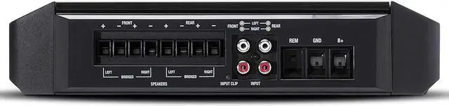 Alt view image 10 of 20 - Rockford Fosgate Punch P400X4 400 Watt RMS 4 Channel Car Amplifier