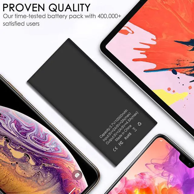 Alt view image 4 of 7 - Hidden Camera 1080P 10000Mah Power Bank Camera Long Time Recording Spy Camera Nanny Cam No Wifi With Motion Detection, Night Vision, Gravity Sensor For Home Security No Audio