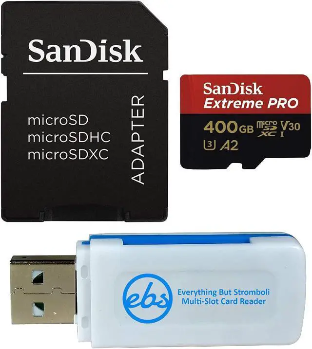 Alt view image 9 of 14 - Sandisk EXTREME PRO UHS-I 400 GB memory card MicroSDXC Class 10
