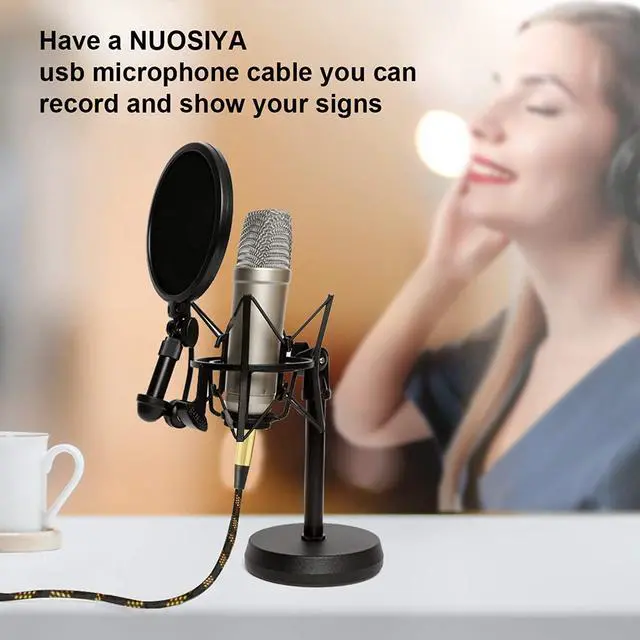 Alt view image 6 of 7 - Usb To Xlr Cable 10Ft, Xlr To Usb Microphone Cable Usb Male To 3 Pin Xlr Female Cables Mic Converter Patch Cable Studio Audio Cable Connector Cords For Microphones, Recording, Karaoke