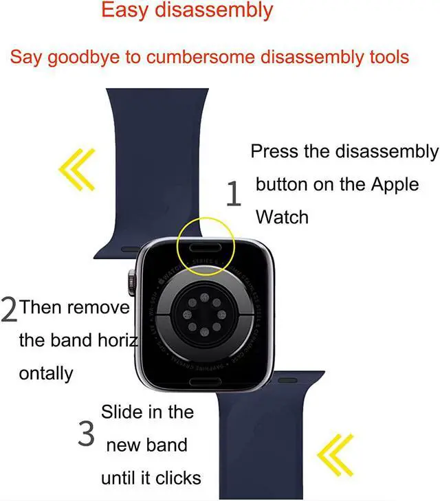 Alt view image 3 of 7 - Sports Strap Compatible With Apple Watch Strap 38Mm/40Mm,Soft Silicone Replacement Strap Compatible With Apple Watch Series 6 5 4 3 2 1 Se Man Woman,Cloudy Gray