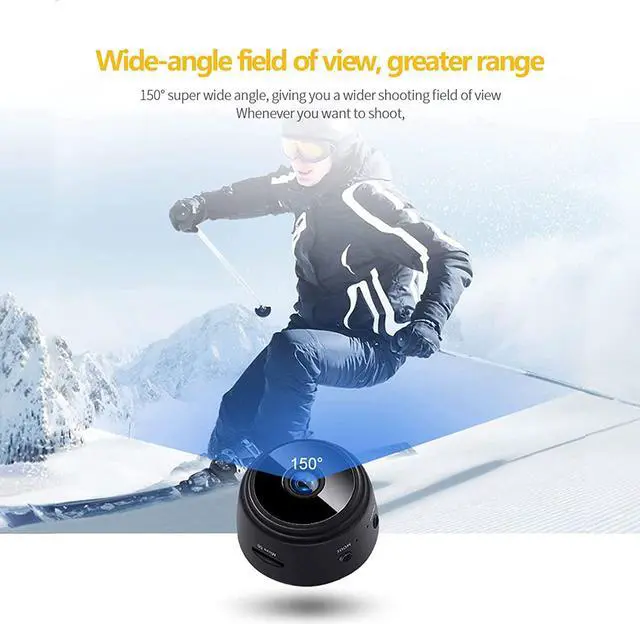 Alt view image 4 of 7 - Hidden Camera Wireless Hd 1080P Wifi Remote Spy Camera - 150° Wide Angle Usb Small Cam Home Security Baby Nanny Camera With Night Vision, For Indoor Outdoor - Ios Android