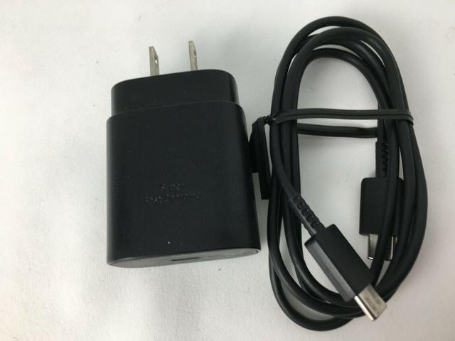 Alt view image 8 of 10 - Samsung 25W USB-C Super Fast Charging Wall Charger - Black (US Version with Warranty)