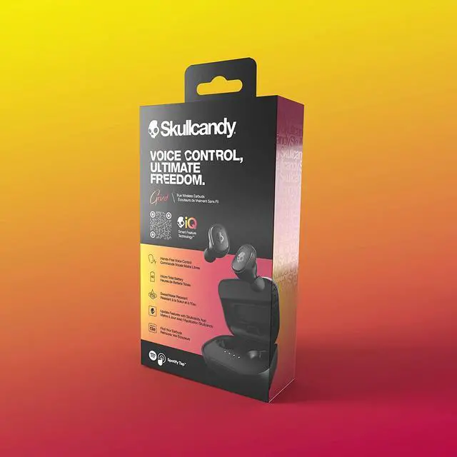 Alt view image 7 of 13 - Skullcandy Grind True Wireless in-Ear Earbuds - True Black