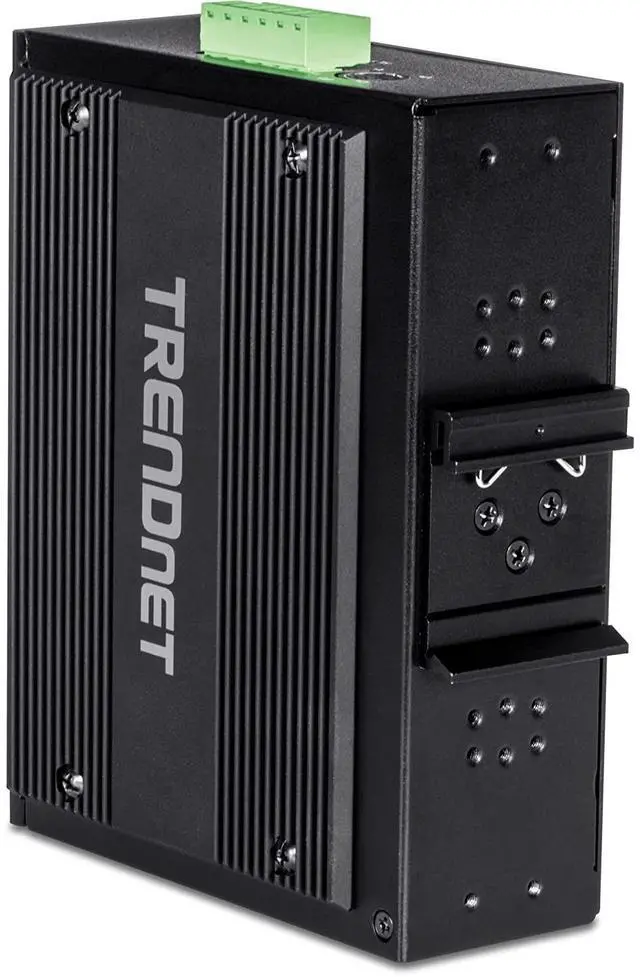 Alt view image 4 of 7 - TRENDnet 10-Port Hardened Industrial Unmanaged Gigabit PoE ++ DIN-Rail Switch, 4 Gigabit PoE++ Ports, 4 Gigabit PoE+, 2 Gigabit Share Ports SFP or RJ-45, 360W Power Budget, TI-BG104