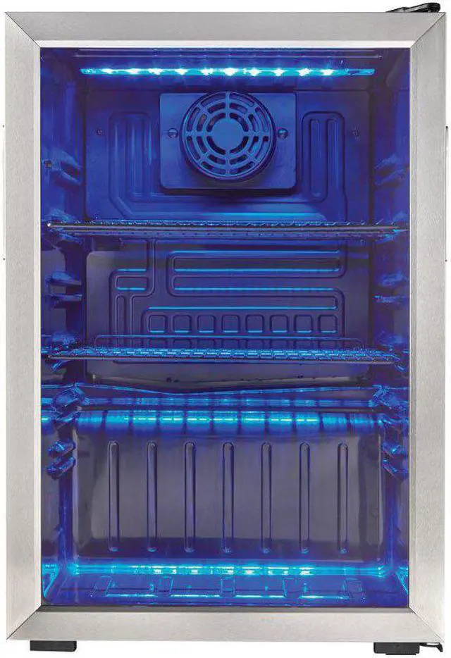 Alt view image 6 of 14 - Danby DBC026A1BSSDB 2.6 cu. ft. Free-Standing Beverage Center in Stainless Steel