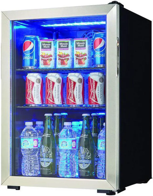 Alt view image 7 of 14 - Danby DBC026A1BSSDB 2.6 cu. ft. Free-Standing Beverage Center in Stainless Steel