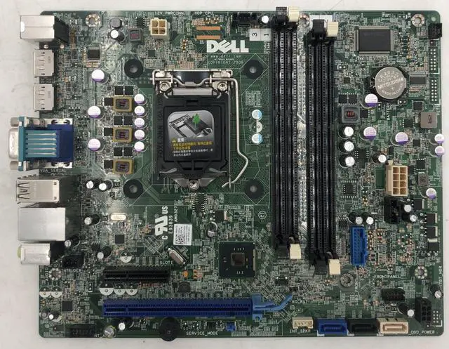 Alt view image 7 of 12 - Dell 4Jgck System Board Lga1155 W O Cpu Precision Workstation T1700 Sff