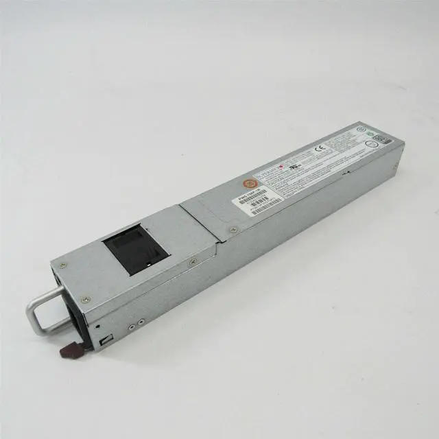 Alt view image 7 of 10 - Supermicro PWS-706P-1R 1U 700/750W Single Output Power Supply Platinum level, 54.5mm width
