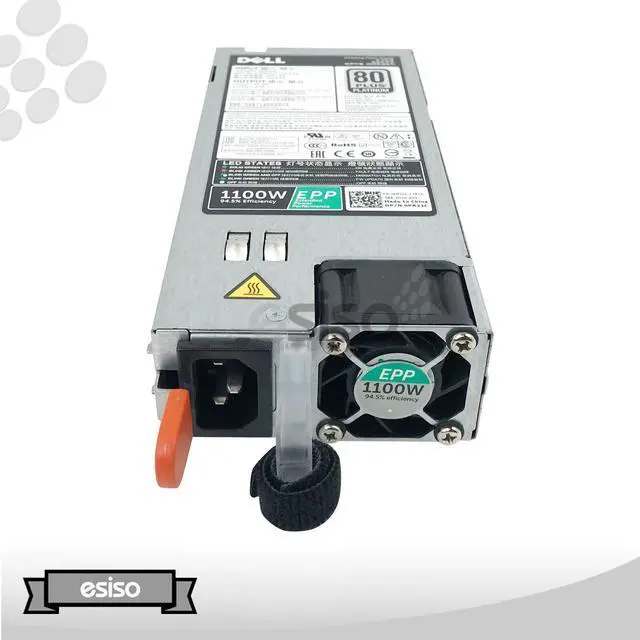 Alt view image 3 of 5 - DELL Pr21C  1100 Watt Redundant Power Supply For Poweredge R730 R630 T630 T430 T430-Pr21C